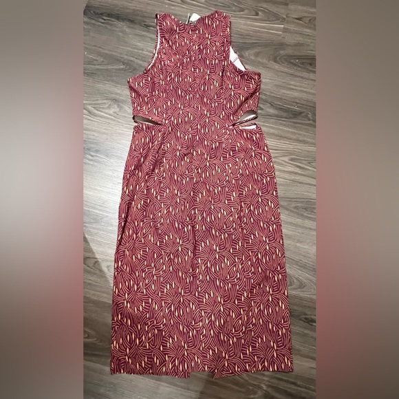 NWT Anthropologie Sleeveless Cutout Slim Midi Dress - Picture 11 of 13